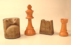 the chess king and rook, from ancient shatranj and modern chess