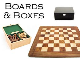 Beautiful Boxes and Chessboards, for Many Types of Chessmen