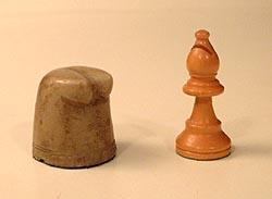 the bishop of ancient shatranj and modern chess